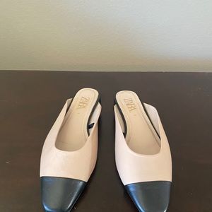 Zara slip on shoes.